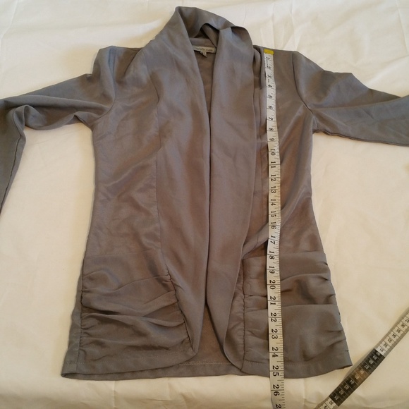 Charlotte Russe Women's Cardigan Open‎ Front Crepe - Picture 7 of 7